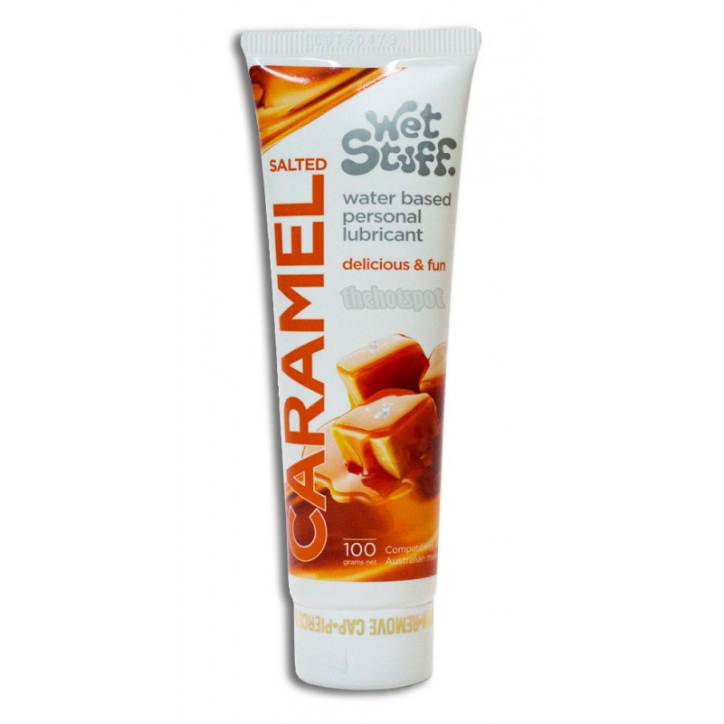 Wet Stuff Salted Caramel Flavoured Lubricant - 100g Tube